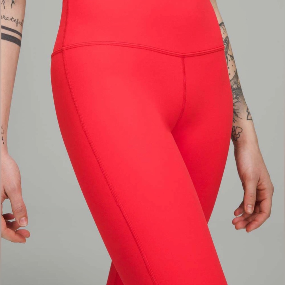 Lululemon Align High-Rise Pant 25" in Love Red - Picture 3 of 4